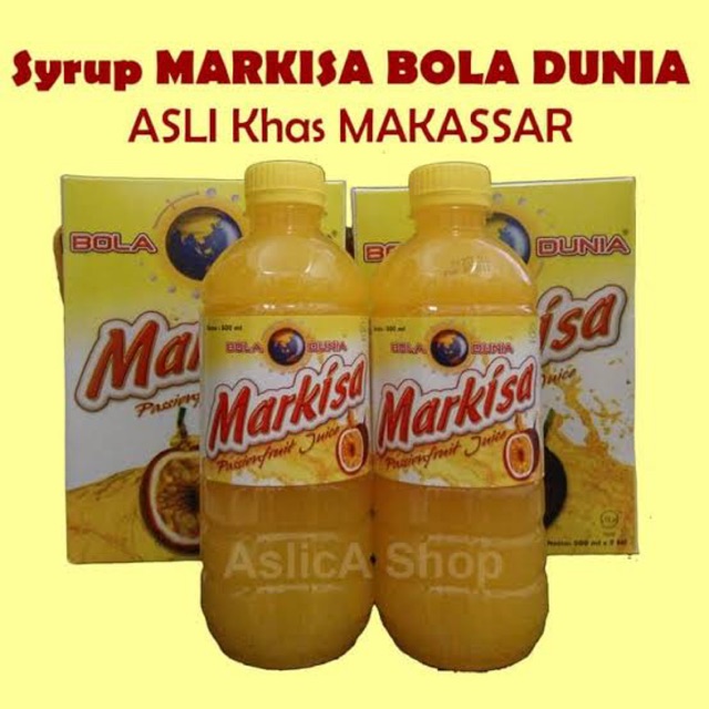 Sirup Markisa Bola Dunia 500ml