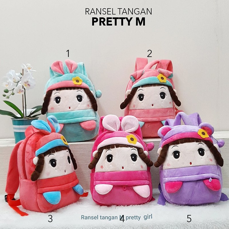 ransel boneka anak sekolah kids paud ransel boneka impor pretty angela disney