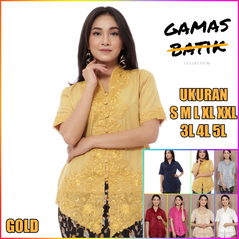 KEBAYA ENCIM BORDIR LENGAN PENDEK/ ENCIM JUMBO/ ENCIM BIG SIZE MURAH