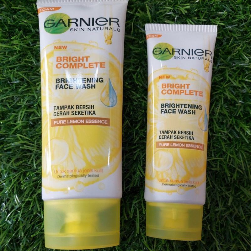 PROMO Garnier LIGHT COMPLETE BRIGHTENING FACE WASH/GARNIER/SABUN WAJAH