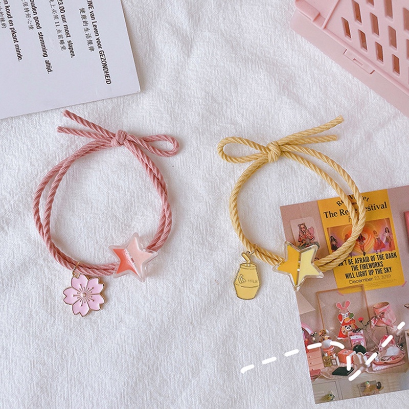 COD❤1 Pcs Gelang Liontin Bintang Korea Gelang Harapan Untuk Pacar Dan Sahabat