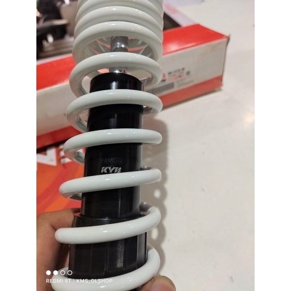 Shockbreaker Shock Shok Sok Breaker Belakang 2BU XRide X- Ride Hitam / Putih Asli Yamaha