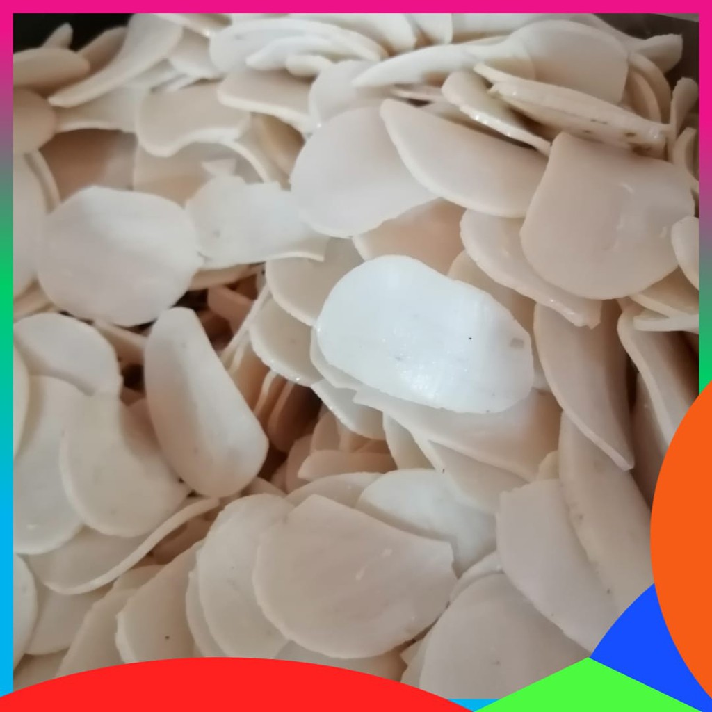 

KRUPUK BAWANG PUTIH MENTAH 1 KILOGRAM