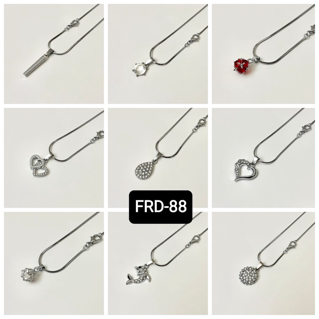 KALUNG LIONTIN WANITA TERLARIS TERMURAH BYK PILIHAN MODEL LAINNYA KK  (COD)