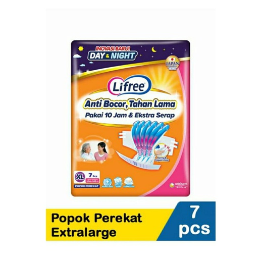 Lifree popok dewasa perekat