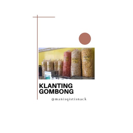 

KLANTING / LANTING GOMBONG BAL GURIH RENYAH RASA BAWANG KEJU BALADO
