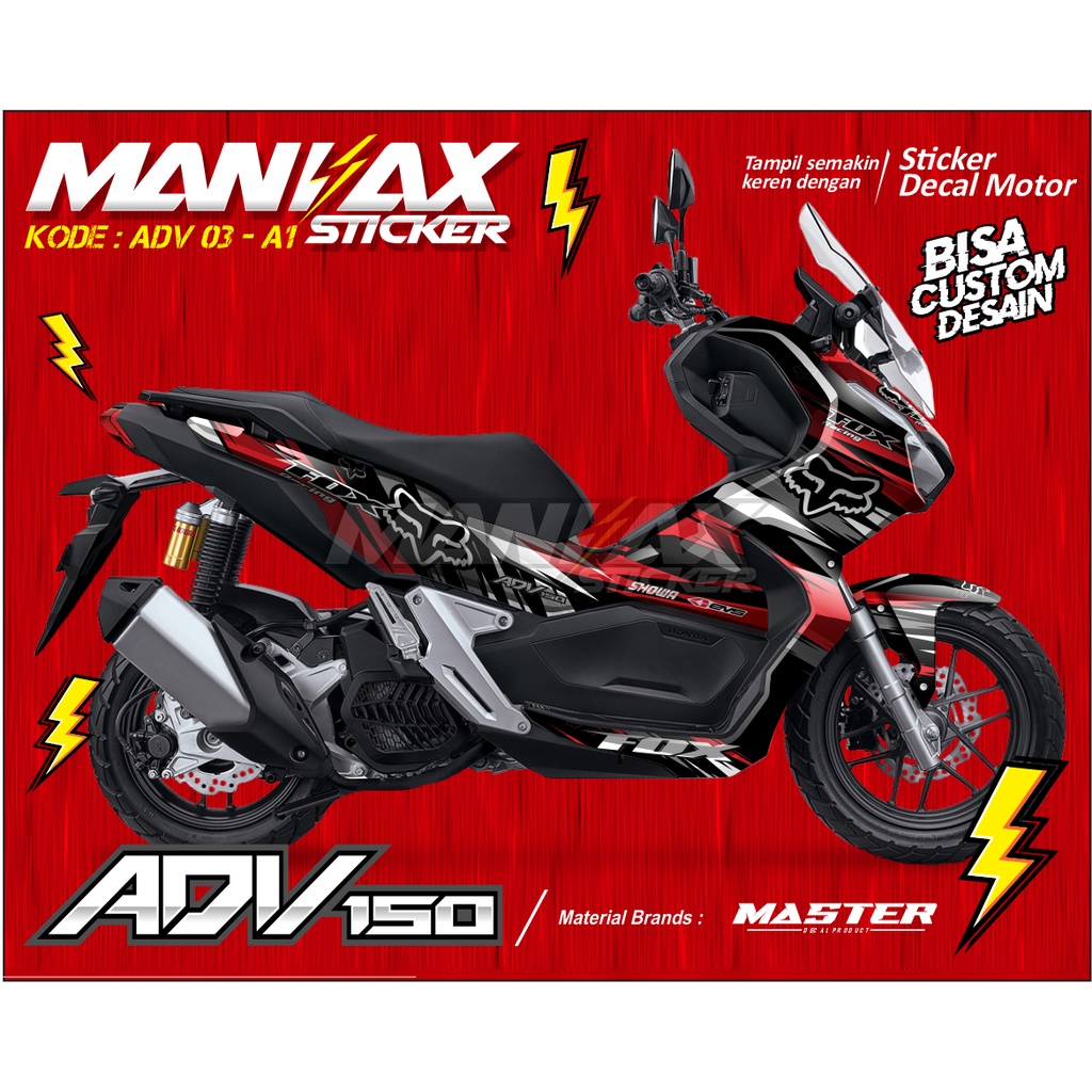 Decal Sticker Motor Honda ADV 150 - Sticker Fullbody ADV 150 - Decal ADV 150