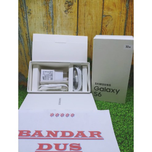 

DUS/BOX/BOOK/KOTAK SAMSUNG GALAXY S6 flat FULLSET AKSESORIS TERMURAH