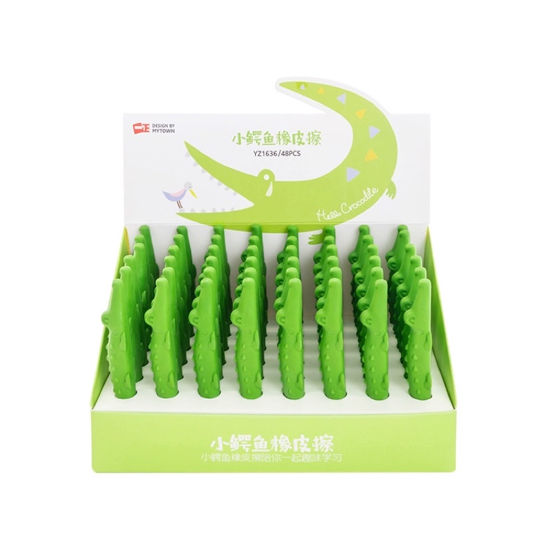 

[Delunashop]ii Gen penghapus motif buaya eraser unik