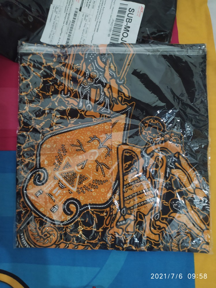 Hem Batik Pria Lengan Pendek