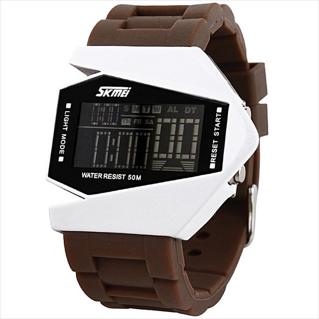 Jam Tangan Pria / Anak / SKMEI 0817 / Jam Tangan Pesawat LED Original / SKMEI