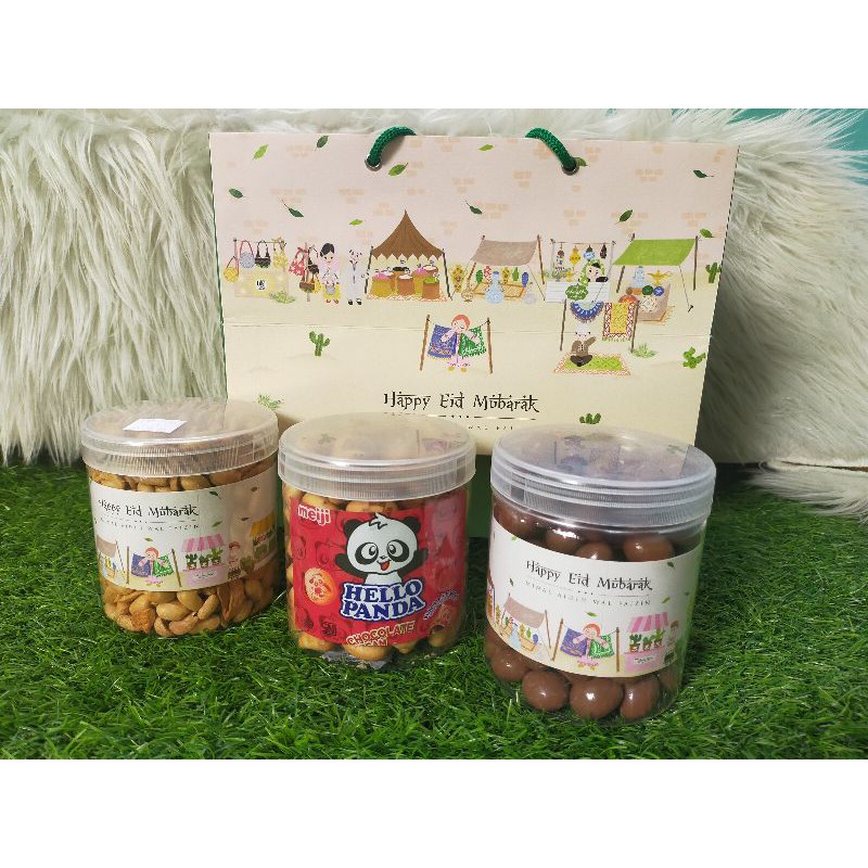 

PROMO hampers lebaran Parsel lebaran parsel eksklusif. B DELFI ALMOND PANDA COKLAT KACANG BAWANG