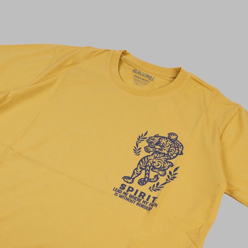 Realizm87 Kaos TIGER KUBUS T-Shirt Yellow