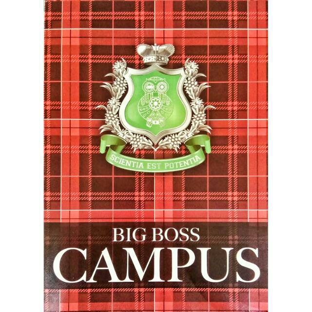 

Buku Tulis BIG BOSS Boxy Campus 50 (1 pack = 10 buku)
