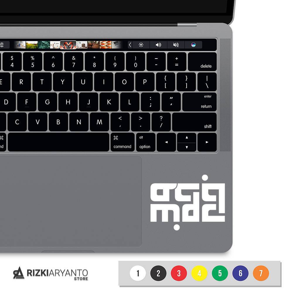 Sticker - Stiker MDC - Muslim Designer Community Laptop Macbook