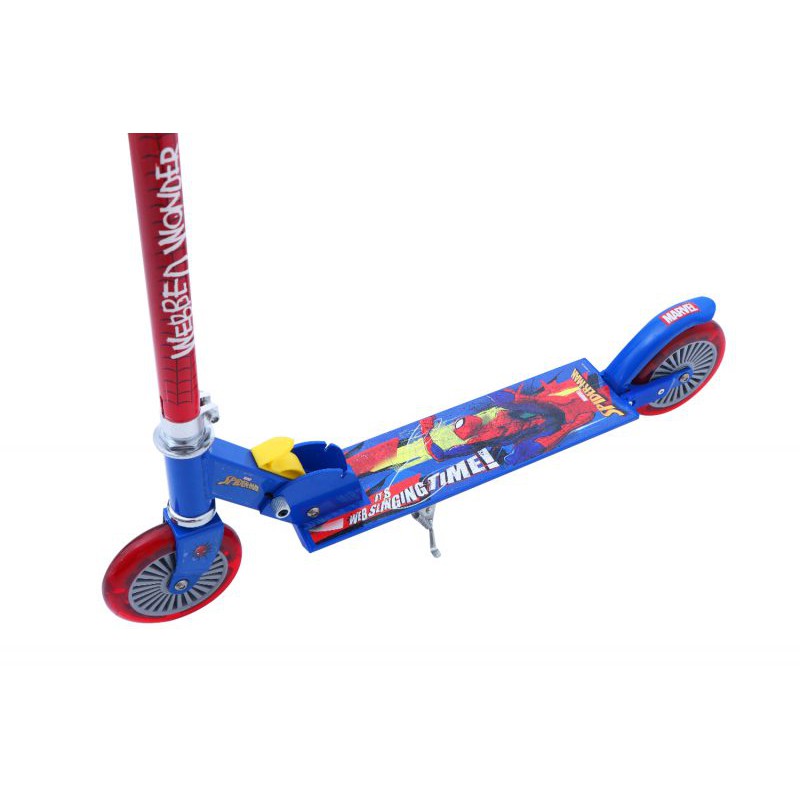 Skuter RMB  RD2 Alloy RMB D001C Spiderman Official Marvel Untuk Anak-Anak Simple Garansi Kredit COD-3