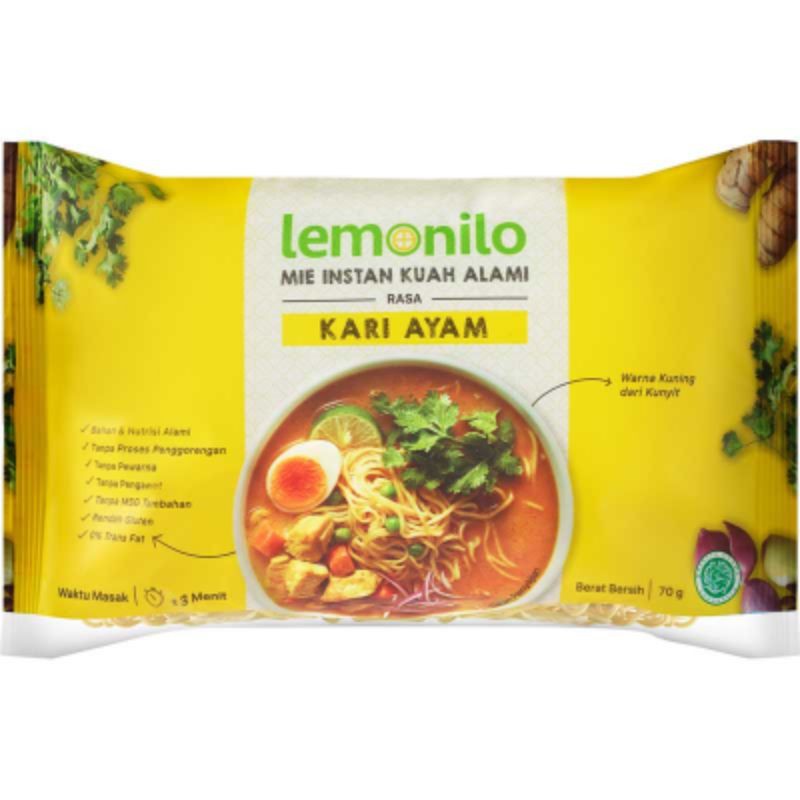 

Lemonilo Mie Kari Ayam 70g - DIGI TV