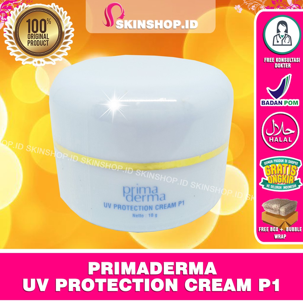 Primaderma UV Protection Cream P1 12.5gr Original / Tabir Surya BPOM Aman