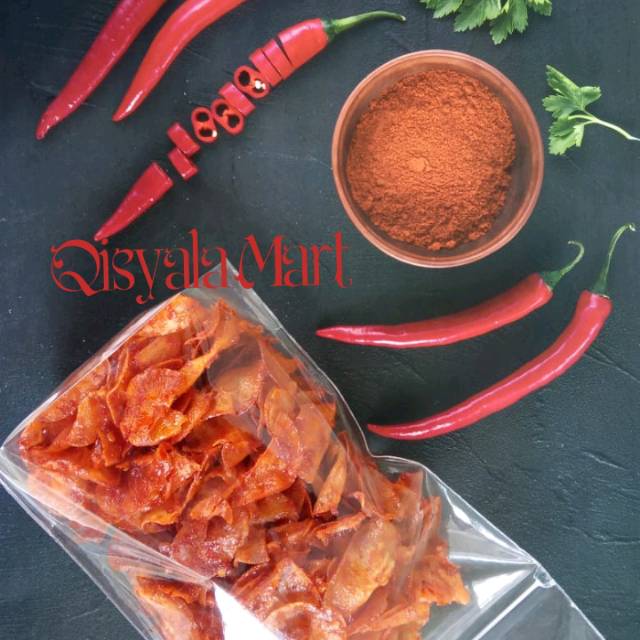 

Keripik Singkong Balado Pedas Buas