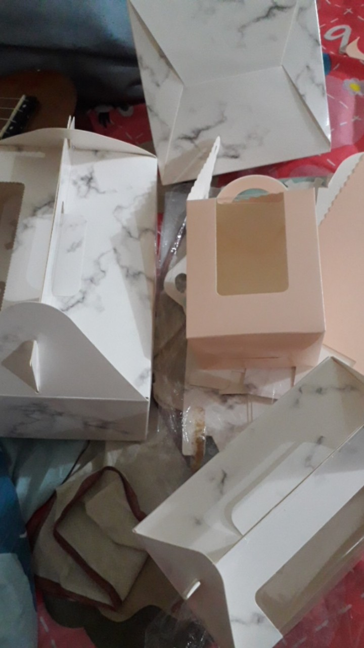 (kk7) Kotak Cupcake Polos/dus Kue Cupcake