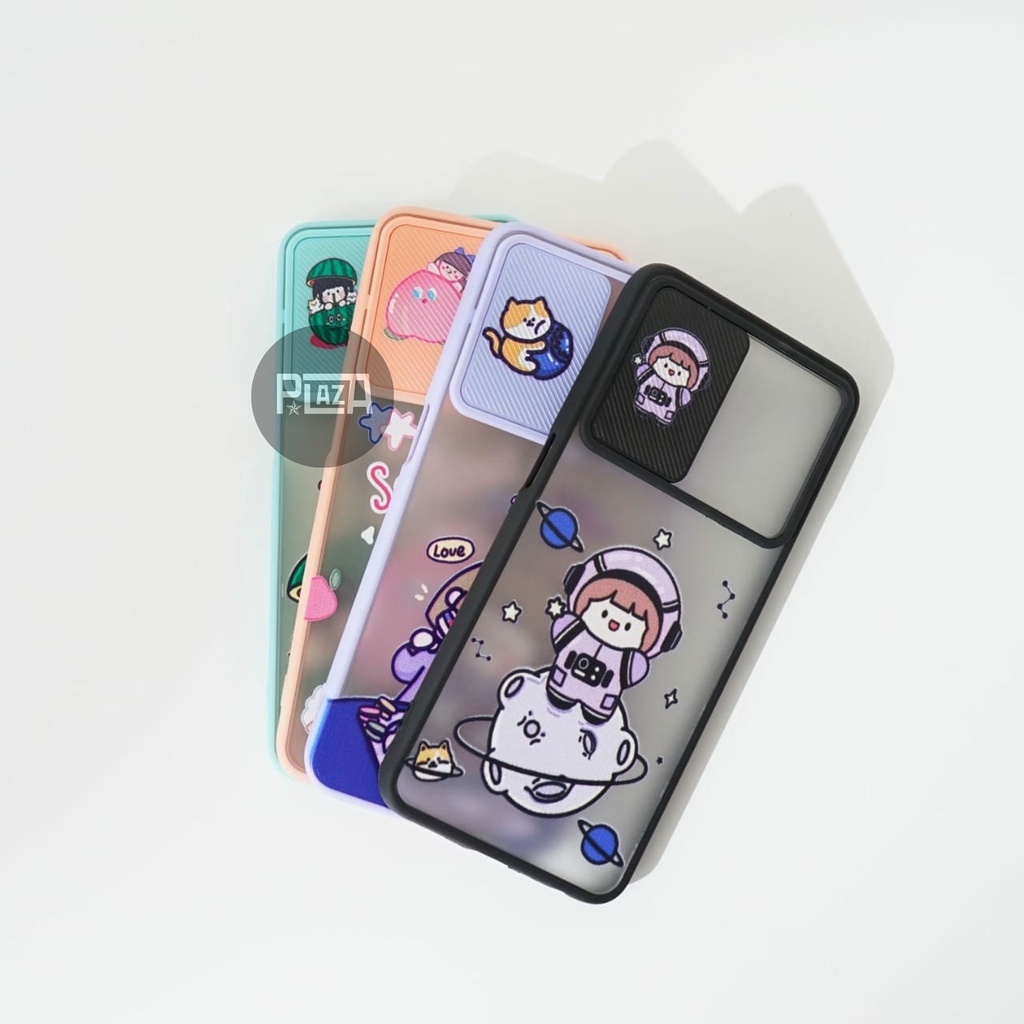 Softcase Slide Camera [PKG01] For OPPO Reno 6 4G A5S A15 A3S A54 A16 A5 2020 RENO 5F OPPO A74 | CASE SLIDE | CASE PROTECT | CAMERA PROTECT | KAMERA PROTEK | CASE TUTUP | SLIDE CAMERA | CUTE CASE | CASE LUCU | LILAC | MINT | PEACH | BLACK