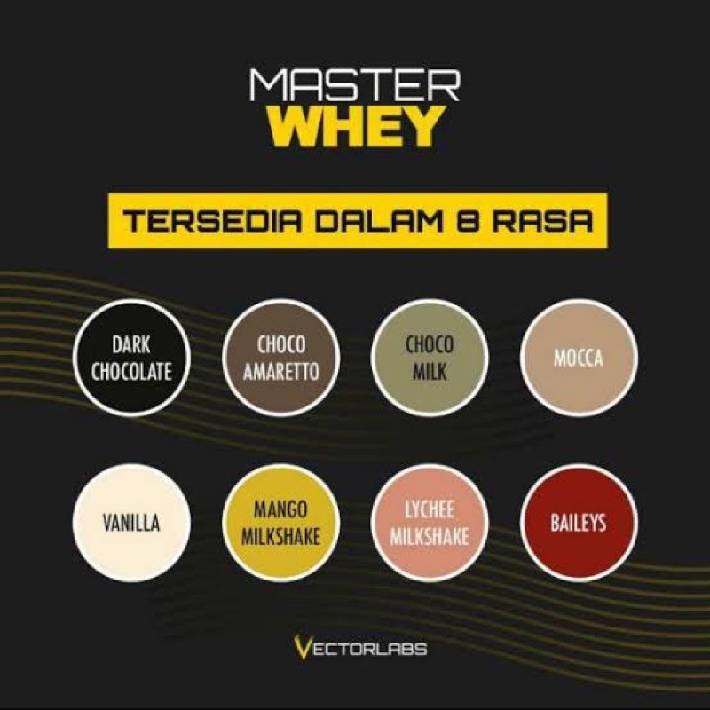 MASTER WHEY VECTORLABS 10 LBS ISOLATE BLEND SUPLEMEN SUSU FITNES TINGGI PROTEIN GYM KESEHATAN