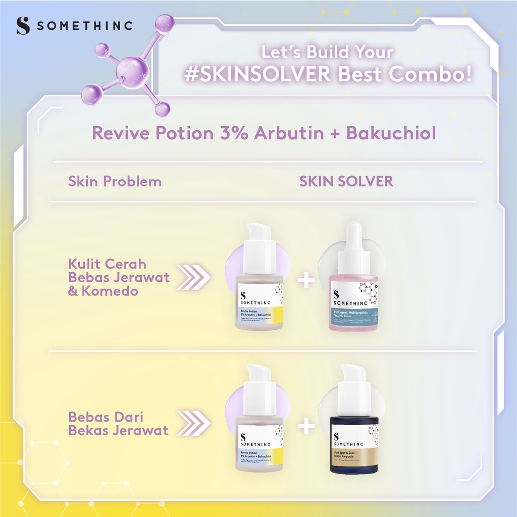 SOMETHINC Revive Potion 3% Arbutin + Bakuchiol 20ml Serum