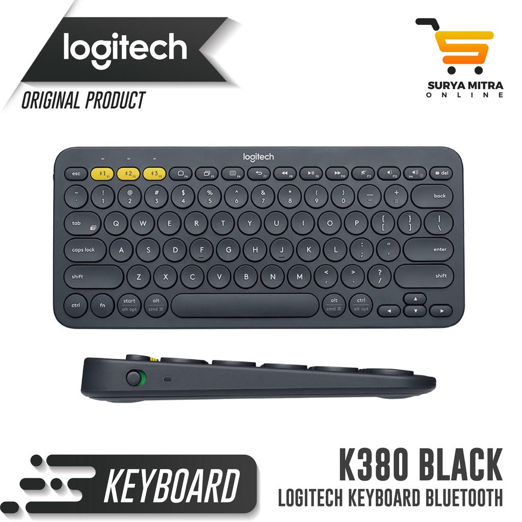 Keyboard Bluetooth Logitech K380 / K 380 Multi Device Keyboard