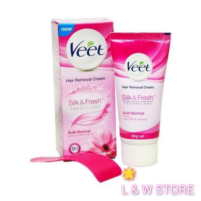 Veet Hair Removal Cream Normal Skin 25 gr/Perontok Bulu Kulit Normal