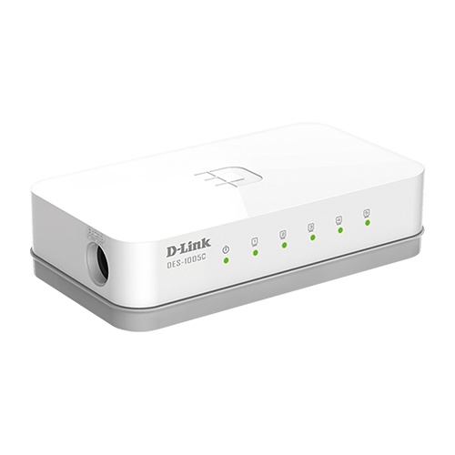 SWITCH HUB D-Link DLink 5 port DES-1005C 10/100 Unmanaged Switch