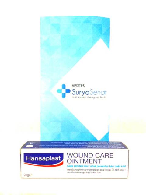 Hansaplast Wound Care Ointment 20gram - Salep Penutup Luka Perawatan Luka pada kulit