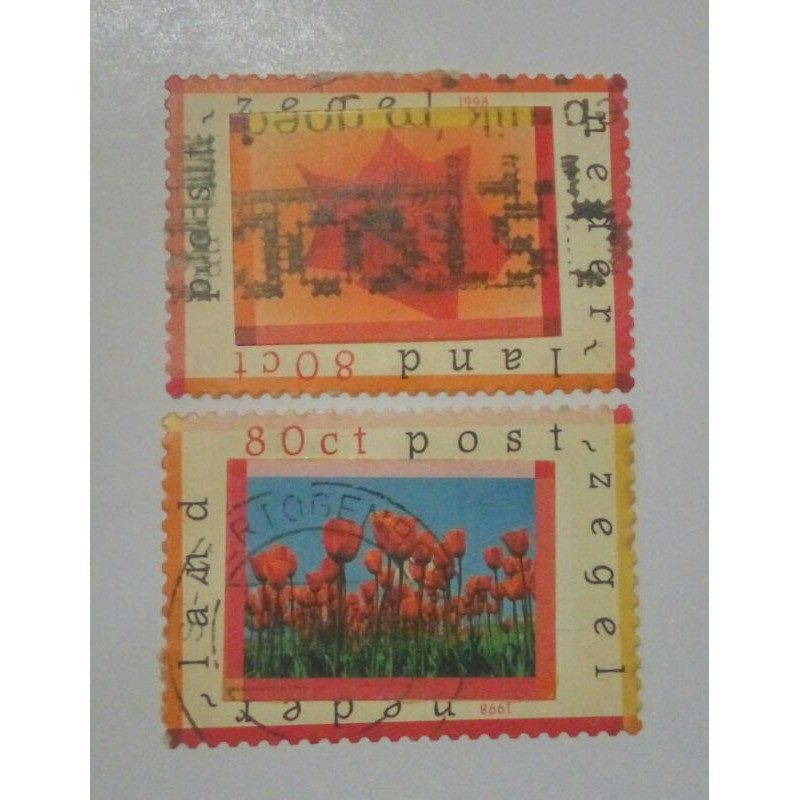 

Perangko Belanda 1998 set Greeting Stamps