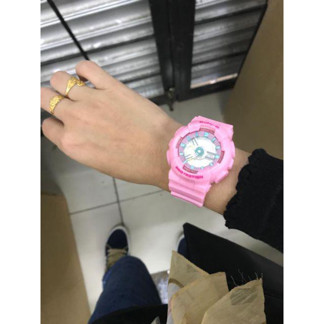 Casio Baby-G g shock BA110 Black Pink Wrist Watch Women Sport Watches Men Watch casio gshock watch