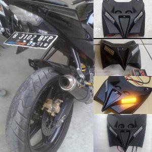 Dijual fendor eliminator undertail v1 v2 yamaha r15 undertail r15 bahan plastik abs Diskon