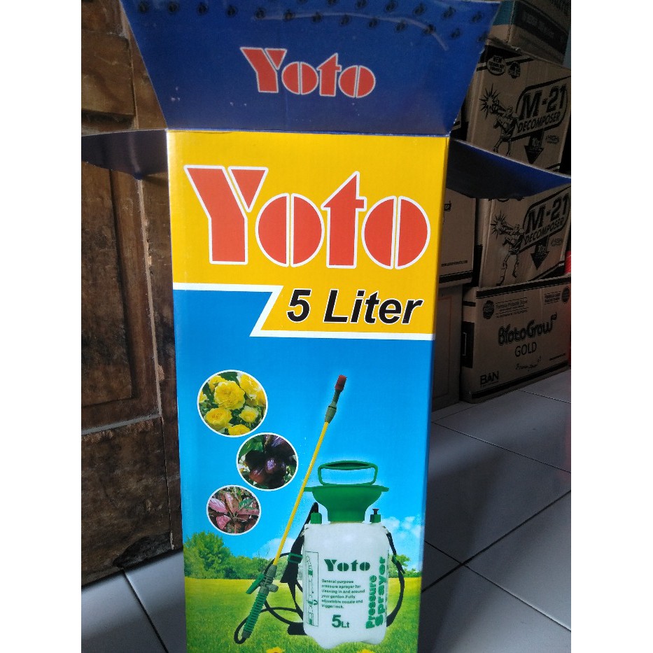 Pressure Sprayer 5 Liter Yoto