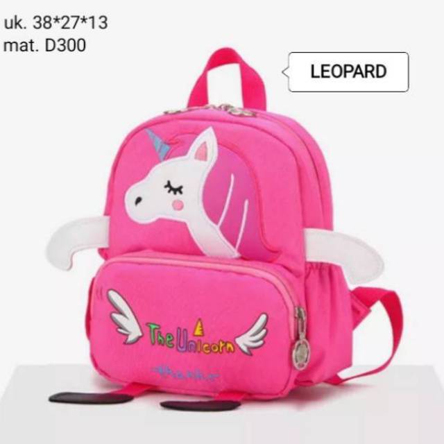 Tas Ransel Anak Laki laki Perempuan Gambar Kartun Lucu 