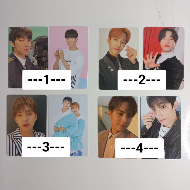 OFFICIAL PHOTOCARD TRADING CARD PC TC SEVENTEEN SVT THE8 DK MINGYU PILOT MEMBERKIT SEASON GREETINGS 