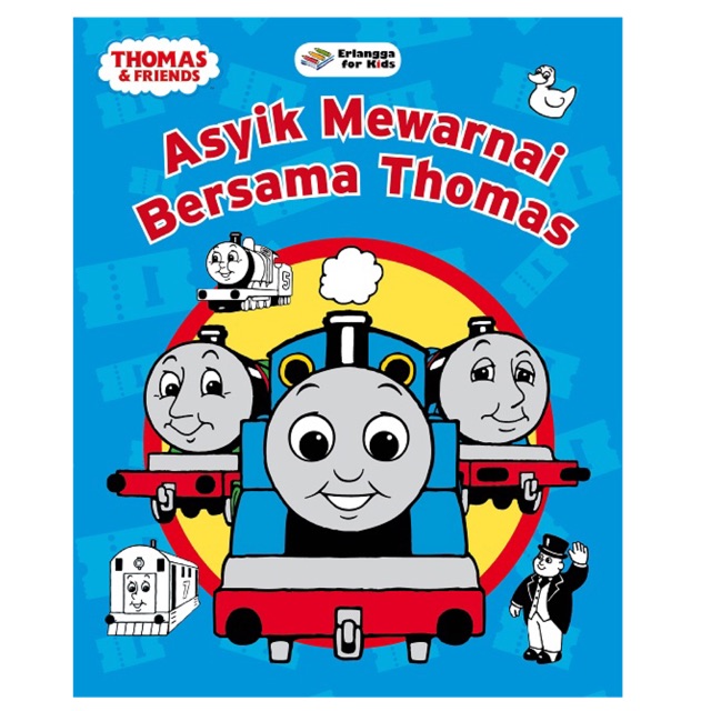 Gambar Thomas Mewarnai - 30 Gambar Mewarnai Thomas And ...