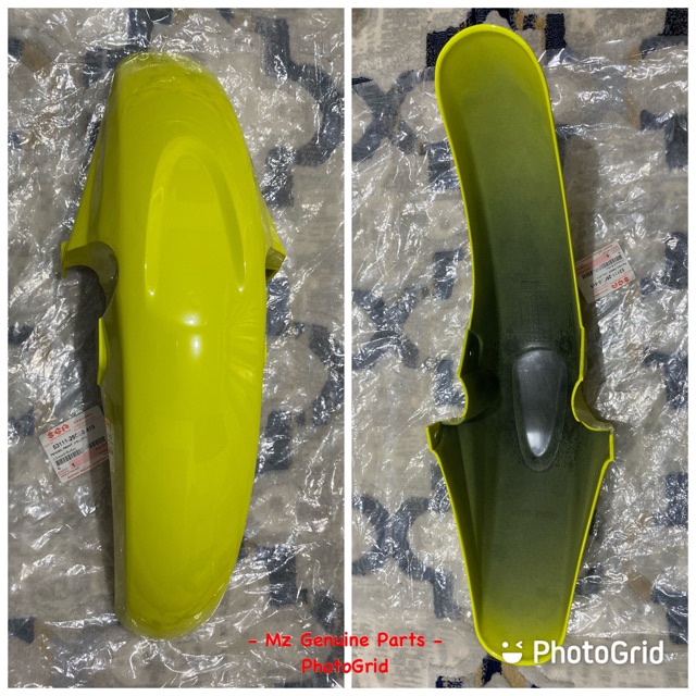 SPAKBOR SLEBOR DEPAN KUNING AURA YELLOW SATRIA F FU OLD CBU 2004 - 2006 ASLI ORI SGP THAILAND TERLAR