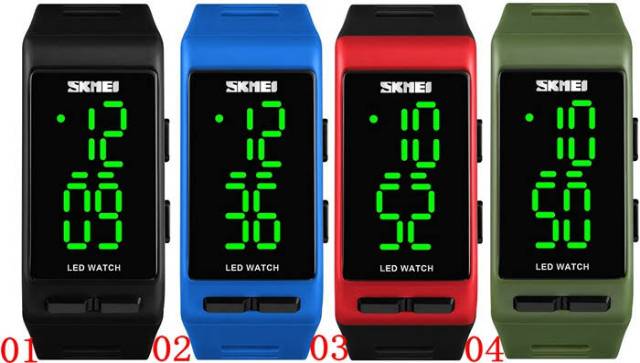 Jam SKMEI 1364 led original free paper box