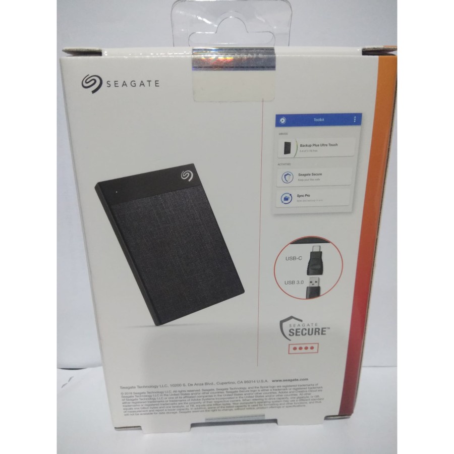 Seagate Backup Plus Ultra Touch 1TB- External HDD with Data Recovery