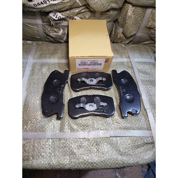 KAMPAS REM DEPAN-BRAKE PAD FRONT AGYA/AYLA MATIC 04491-BZ020