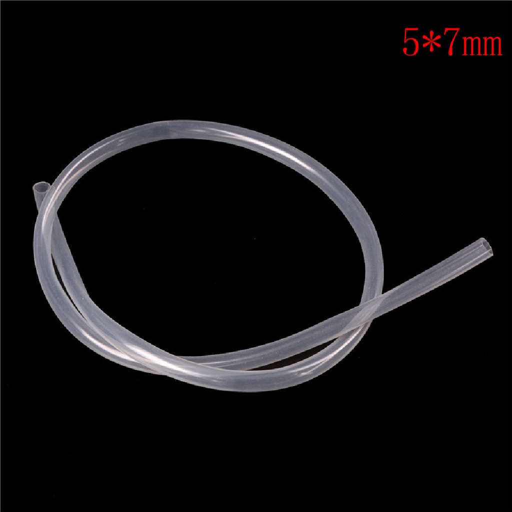 HA 1M Food Grade Clear Translucent Silicone Tube Non-toxic Beer Milk Soft Rubber ID