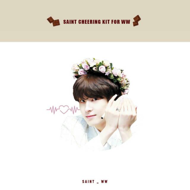 Transparent Fan Wonwoo Saint (BOOKED)