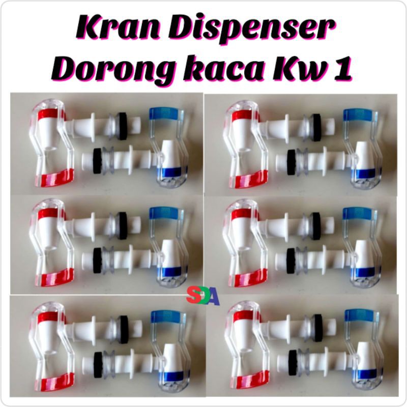 Kran Dispenser / Galon Dorong Kaca Drat Luar KW1 ST-568