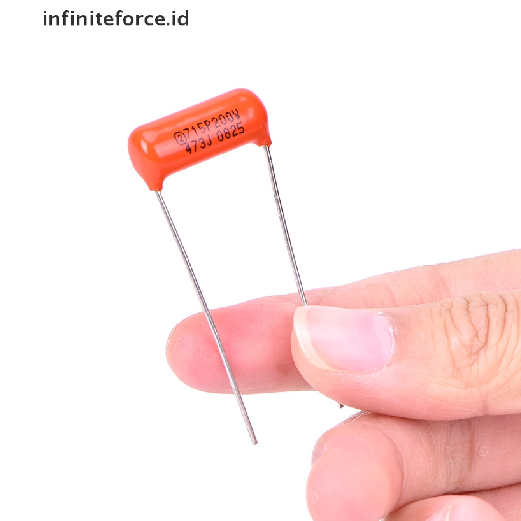 (Infiniteforce.Id) 1pc Pickup Single Coil 0.047uf 473j Untuk Gitar Akustik / Elektrik