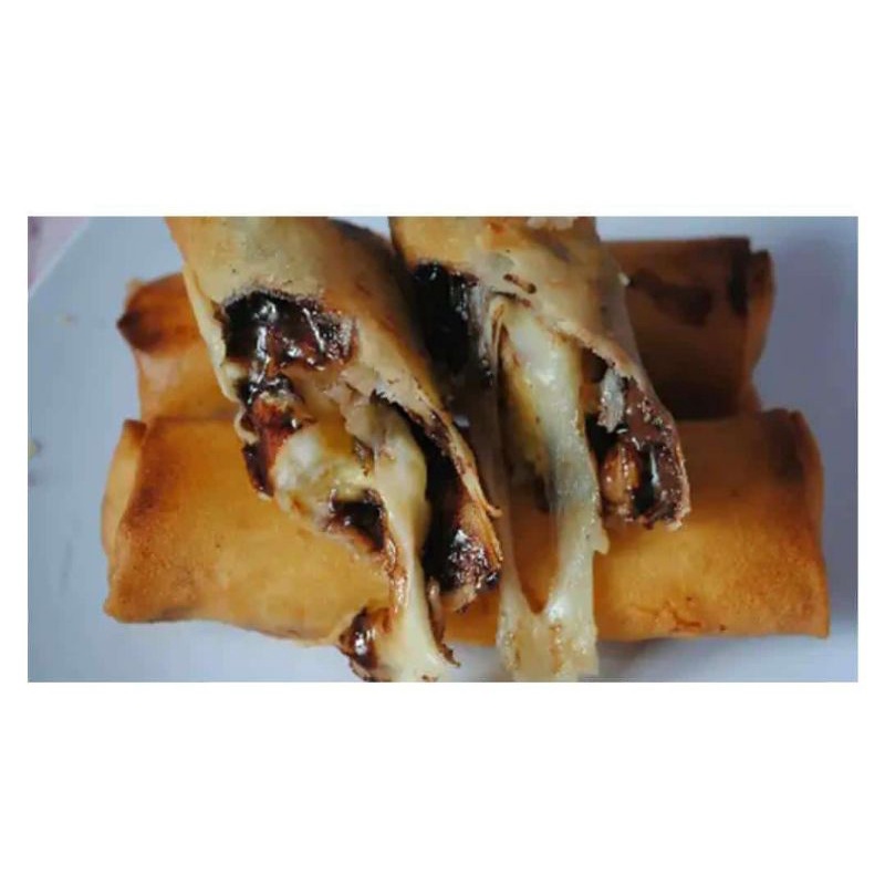 

piscok mozzarella homemade