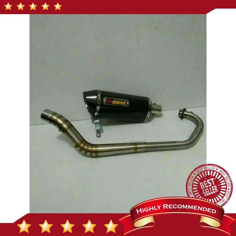 Knalpot Akrapovic Fullsystem R15