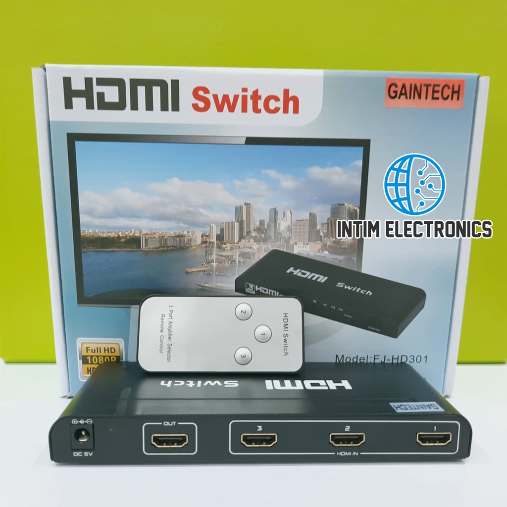 Gaintech HDMI Switcher 3 port