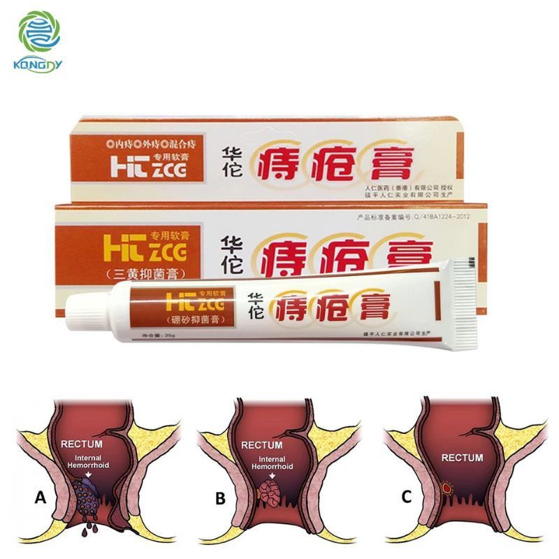 Huatuo 100% Original Obat wasir herbal ampuh ambeyen ambien ambian ambeien hermorrhoids cina alami